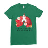 lung cancer awaneress Ladies Fitted T-Shirt