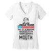 Donald trump The D Is Missing Women's V-Neck T-Shirt