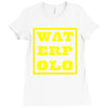 stylish water polo Ladies Fitted T-Shirt