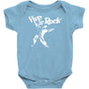 vive le rock! little richard black Baby Onesie