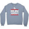run away rabbit Crewneck Sweatshirt