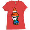 personnage super mario Ladies Fitted T-Shirt