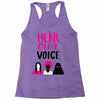 Women's March Hear Our Voice Racerback Tank