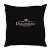 dragoborn Throw Pillow