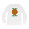 orange uglad Long Sleeve Shirts
