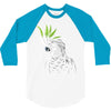tribal parrot 3/4 Sleeve Shirt