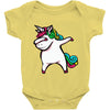 DABBİNG LEPRECHAUN UNİCORN Baby Onesie