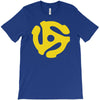 45 rpm vinyl record t shirt dj music records mens ladies tee funny T-Shirt