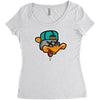 new yb Women's Triblend Scoop T-shirt