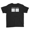 police box for who Youth Tee