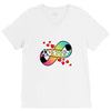 infinity soccer V-Neck Tee