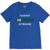 please wait. getting drunk. V-Neck Tee