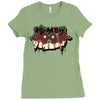 zombie doom logo Ladies Fitted T-Shirt