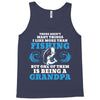 Fishing Grandpa Tank Top