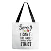 sorry i can't the angel of music is very strict Tote Bags