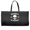 roswell 1947 we remember alien Weekender Totes