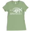 darwin evolution Ladies Fitted T-Shirt