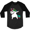 DABBİNG LEPRECHAUN UNİCORN 3/4 Sleeve Shirt