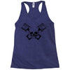 skull pisto Racerback Tank