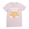 dental assistant Ladies Fitted T-Shirt