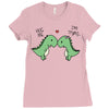 t rex problems Ladies Fitted T-Shirt