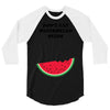 Don't Eat Watermelon Seeds 3/4 Sleeve Shirt
