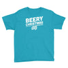 beery christmas hops drinking beer funny Youth Tee