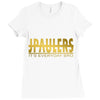 jake paulers gold Ladies Fitted T-Shirt