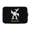 volleyball style sport funny gift present outdoor Laptop sleeve