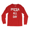 pizza all day Long Sleeve Shirts