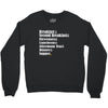 hobbit meals Crewneck Sweatshirt
