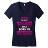 The Best Grammy Was Born In November Women's V-Neck T-Shirt