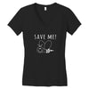 Save Me Women's V-Neck T-Shirt