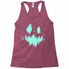 halloween face Racerback Tank