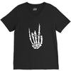 skeleton hand V-Neck Tee