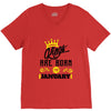 Kings Are Born In January V-Neck Tee