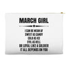 Super March Girl Accessory Pouches
