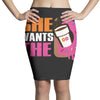 She Wants The D Dunkin Donuts Pencil Skirts