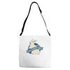 jurassic bunnies Adjustable Strap Totes