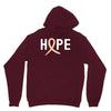 Hope Uterine Cancer Awareness Unisex Hoodie