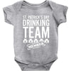 St. Patricks Day Drinking Team Baby Onesie