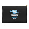 grumpa saurus rex Accessory Pouches