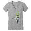 noxious gases may be harmful Women's V-Neck T-Shirt
