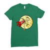 moon rocket Ladies Fitted T-Shirt