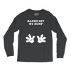 Hands off my Bump Long Sleeve Shirts
