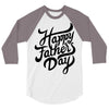 happy fathers day 3/4 Sleeve Shirt