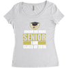 i'm a senior Women's Triblend Scoop T-shirt
