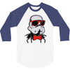 hipster trooper 3/4 Sleeve Shirt