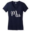 mrs. Women's V-Neck T-Shirt