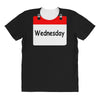 title of day of the week wednesday day of the week All Over Women's T-shirt